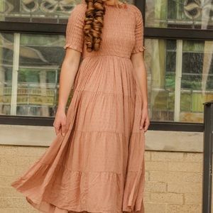 Raylen smocked dress